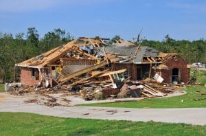 Image: Home Damage Claim - Homeowners insurance covers tornado damage | Cases